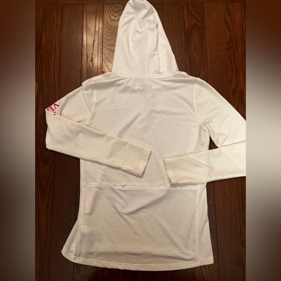 Vineyard Vines Performance White & Pink Long-sleeve Hoodie Size Small - Picture 6 of 6